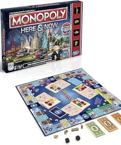 Monopoly Here and Now Game US Edition for Family Fun 2
