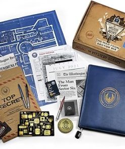 The Man from Sector Six – Secret Agent Escape-Room Board Game by The Mystery Agency