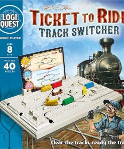 Ticket to Ride Logic Puzzle Game | 40 Fun Puzzles for Ages 8 Plus 2