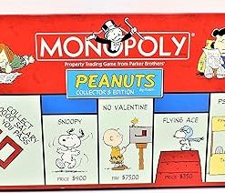 Peanuts Monopoly Board Game Fun for Family and Friends 2