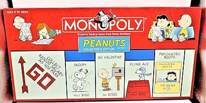 Peanuts Monopoly Board Game Fun for Family and Friends 2 Peanuts Monopoly Board Game Fun for Family and Friends - Image 2