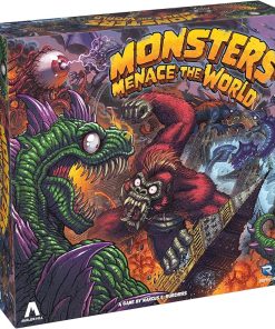 Monsters Menace The World – Strategy Miniatures Game for Ages 14+