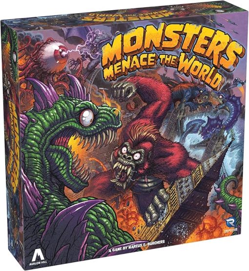Monsters Menace The World - Strategy Miniatures Game for Ages 14+