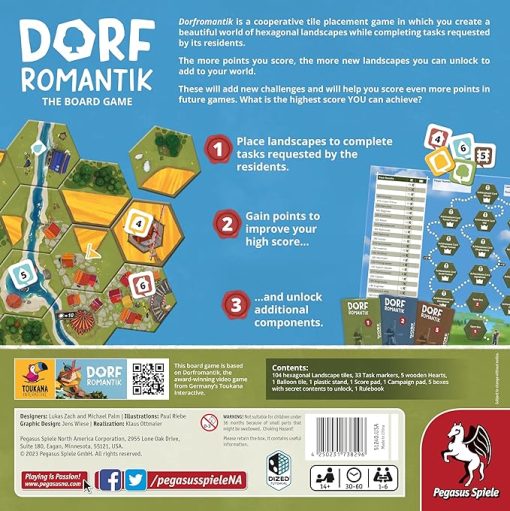 Dorfromantik Board Game US Edition 2023 Spiel des Jahres Winner - Image 2