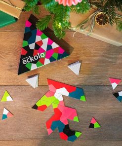 Eckolo Card Game for 2 to 8 Players Age 6-99 with 76 Color Cards 2