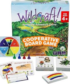 Wildcraft Herbal Adventure Cooperative Board Game for Kids 4 Years Old