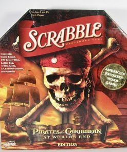 Scrabble Game Inspired by Pirates of the Caribbean Adventures