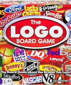 Logo Board Game Fun for Family Game Night and Friendship