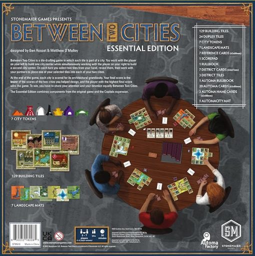 Between Two Cities Essential Edition | A Fun Strategy Board Game for 1-7 Players - Image 2