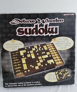 Deluxe Wooden Sudoku Board Game by Senario Entertainment
