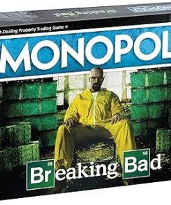 Monopoly Breaking Bad | Based on AMC’s Breaking Bad Show | Collectible Monopoly Game Featuring Familiar Locations and Iconic Moments