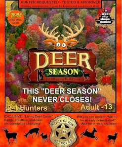 Deer Season Hunting Board Game New Edition for Outdoor Fun
