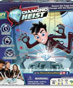 Diamond Heist Game: Disarm Traps and Escape with the Diamond 2-4 Players