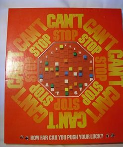 Cant Stop Board Game Release Year 1980 Classic Family Fun