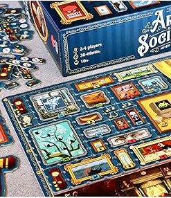 Art Society Board Game Auction Collection for 2-4 Players Ages 10+ 2