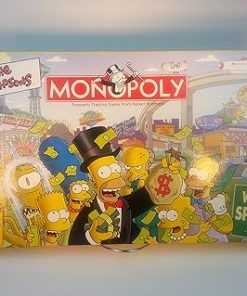 Monopoly The Simpsons Edition Family Board Game for Fun Nights
