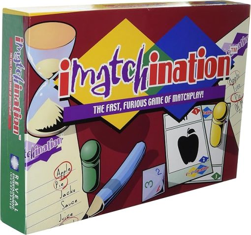 Imatchination Board Game by Reveal Entertainment for Fun Family Play