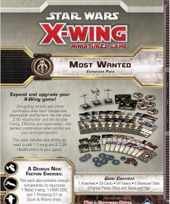 Star Wars X-Wing 1st Edition Most Wanted Expansion Pack for Ages 14+ 2