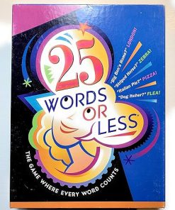 25 Words or Less Game That Counts Every Word for Fun