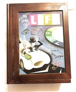 Parker Brothers Vintage Game Collection Wooden Book Box Game of Life