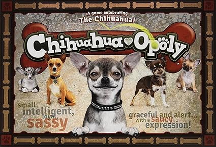 Chihuahua-opoly Game by Late For the Sky: Fun for Dog Lovers Chihuahua-opoly Game by Late For the Sky: Fun for Dog Lovers