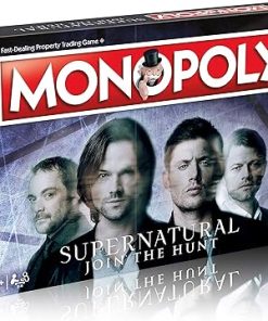Supernatural Monopoly Game Featuring Winchester Brothers for Ages 16+