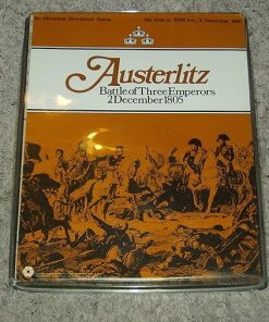 Austerlitz 1805 Battle of Three Emperors Board Game SPI Edition