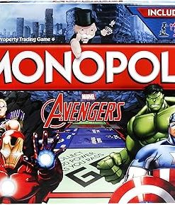 Monopoly Avengers Board Game for Family Fun and Strategy Night