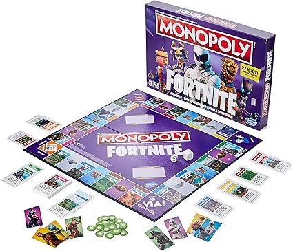 Monopoly Fortnite Season 2 Italian Edition by Hasbro Board Game Monopoly Fortnite Season 2 Italian Edition by Hasbro Board Game