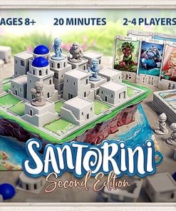 Santorini Second Edition: Elegant Strategy Game Inspired by Greek Mythology 2
