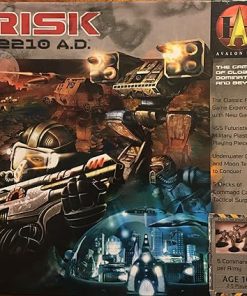Risk 2210 A.D. Strategy Board Game for Competitive Players