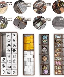 Smonex Wooden Organizer with Player Boards for Gloomhaven Board Game 2