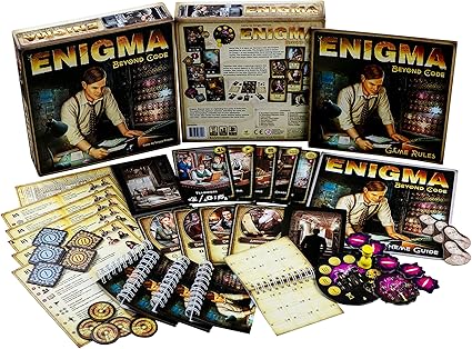 CrowD Games Enigma Board Game for Ages 12 and Up | 1-5 Players CrowD Games Enigma Board Game for Ages 12 and Up | 1-5 Players