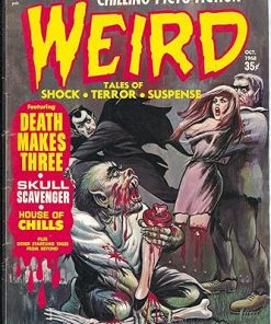 Weird Volume 2 Issue 8 1968 Eerie Menace Dismemberment Cover VG