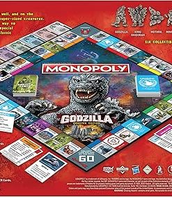 Godzilla Monopoly Game Featuring Iconic Monsters and Nostalgic Locations 2