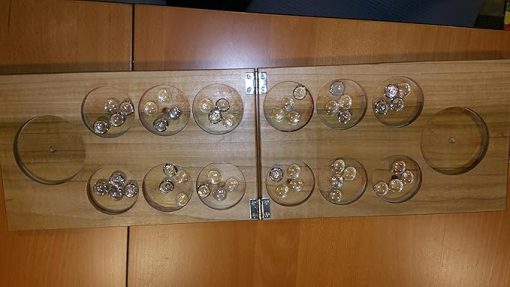 Mancala Game Board for Hours of Fun and Strategic Play