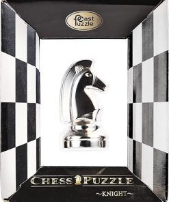 Knight Cast Silver Chess Set for Classic Game Enthusiasts 2