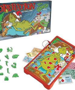 Grinch Board Game Classic Dr Seuss Art with Custom Funatomy Parts 2