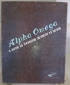 Vintage Alpha Omega Board Game 1977 Tactical Combat in Space Very Good