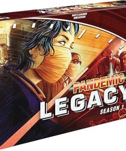 Pandemic Legacy Season 1 Red Edition Cooperative Board Game for 2-4 Players