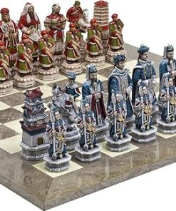 Luxury Giant Chess Set King 5 3/4 inch Great Wall of China Design 2