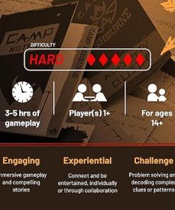 Solve a Summer Camp Murder with Hunt A Killer Camp Calamity Game 2