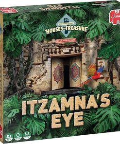 Jumbo, Escape Quests, Itzamna’s Eye – Jonathan Eaton’s Houses of Treasure, Escape Room Puzzle Game, 1-4 Players, Ages 16+