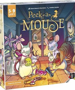 GIGAMIC Peek-A-Mouse Cooperative Game for Kids Ages 5 Plus 2 to 6 Players
