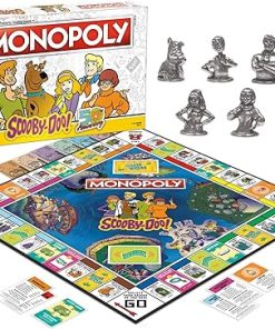 Scooby-Doo! Monopoly Board Game Classic with Iconic Characters 2
