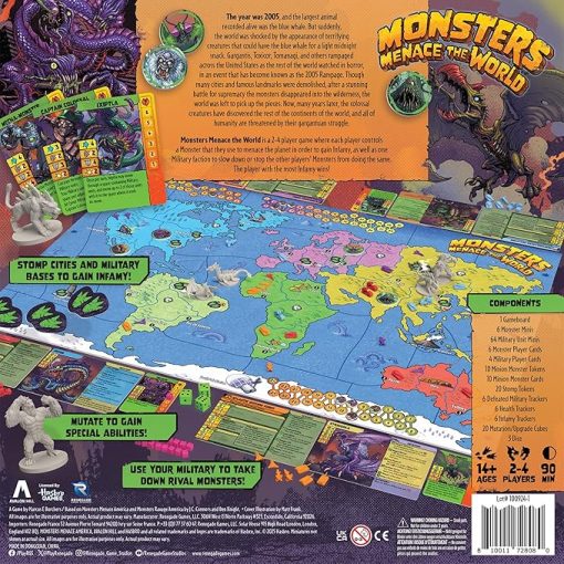 Monsters Menace The World - Strategy Miniatures Game for Ages 14+ - Image 2