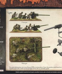 Mid War Soviet Union 76mm 57mm Anti-Tank Gun Company SBX48 Flames of War 2