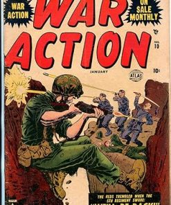War Action 10 1953 Atlas Korean War Stories Vintage Graphic Novel