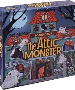 Attic Monster Family Board Game for Adults and Kids Ages 5 Plus