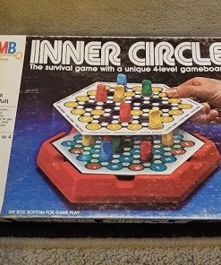 Inner Circle Survival Game with Unique 4-Level Gameboard by Milton Bradley